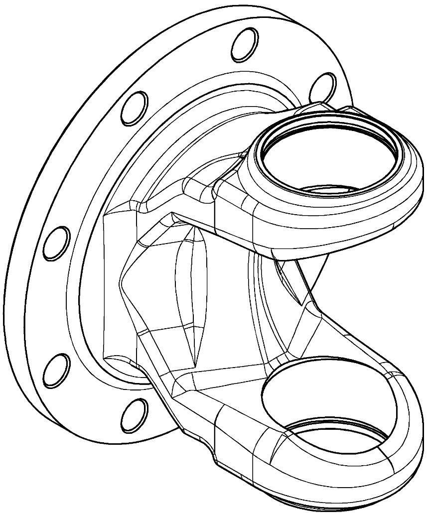 FLANGE YOKE DIN